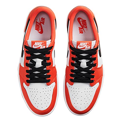 Big Kid's Jordan 1 Low OG Starfish Orange/Black-White (CZ0858 801) - 4.54