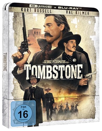 Tombstone – 4K Steelbook (UHD + Blu-ray Disc)
