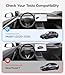 Wigoo Tesla Model Y Sunshade Roof [Never Sag, Nano Ice-Crystal Coatings] 3-Gen Heat Insulation Glass Roof Sun Shade, Accessories for Tesla Model Y 2020~2025, Tesla Interior Gray