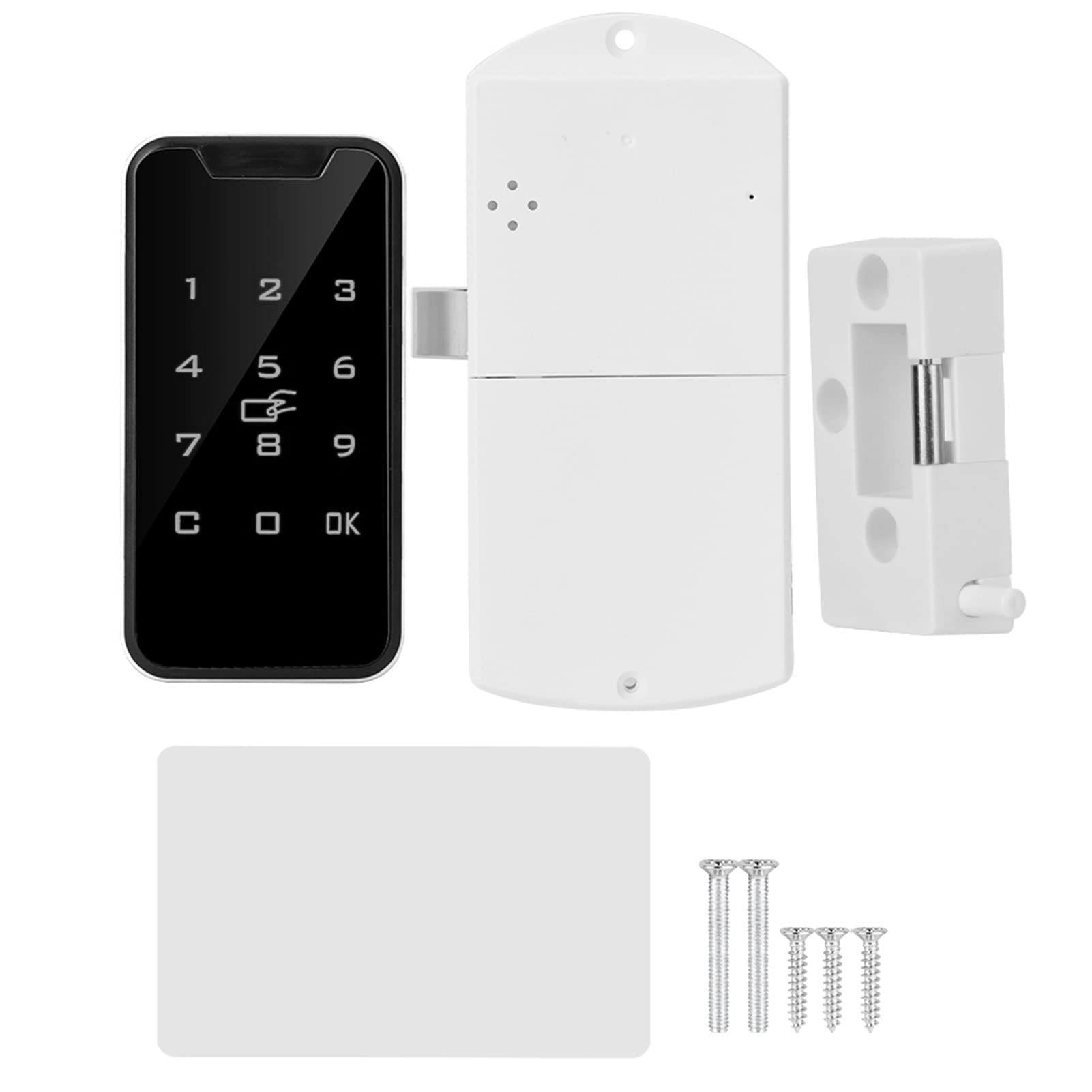 Smart Lock con catenaccio con ingresso senza chiave, blocco con password digitale, serratura elettronica, serratura con catenaccio con tastiera touchscreen, serratura Smart Touch