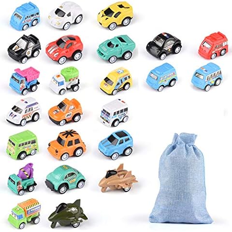 Juego de Coches de Juguete Herefun de 24 piezas Cover