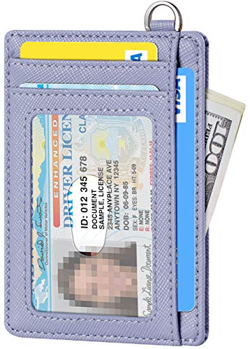 FurArt Slim Minimalist Wallet, Front Pocket Wallets, RFID Blocking, Credit Card Holder for Men & Women-Canal Blue2