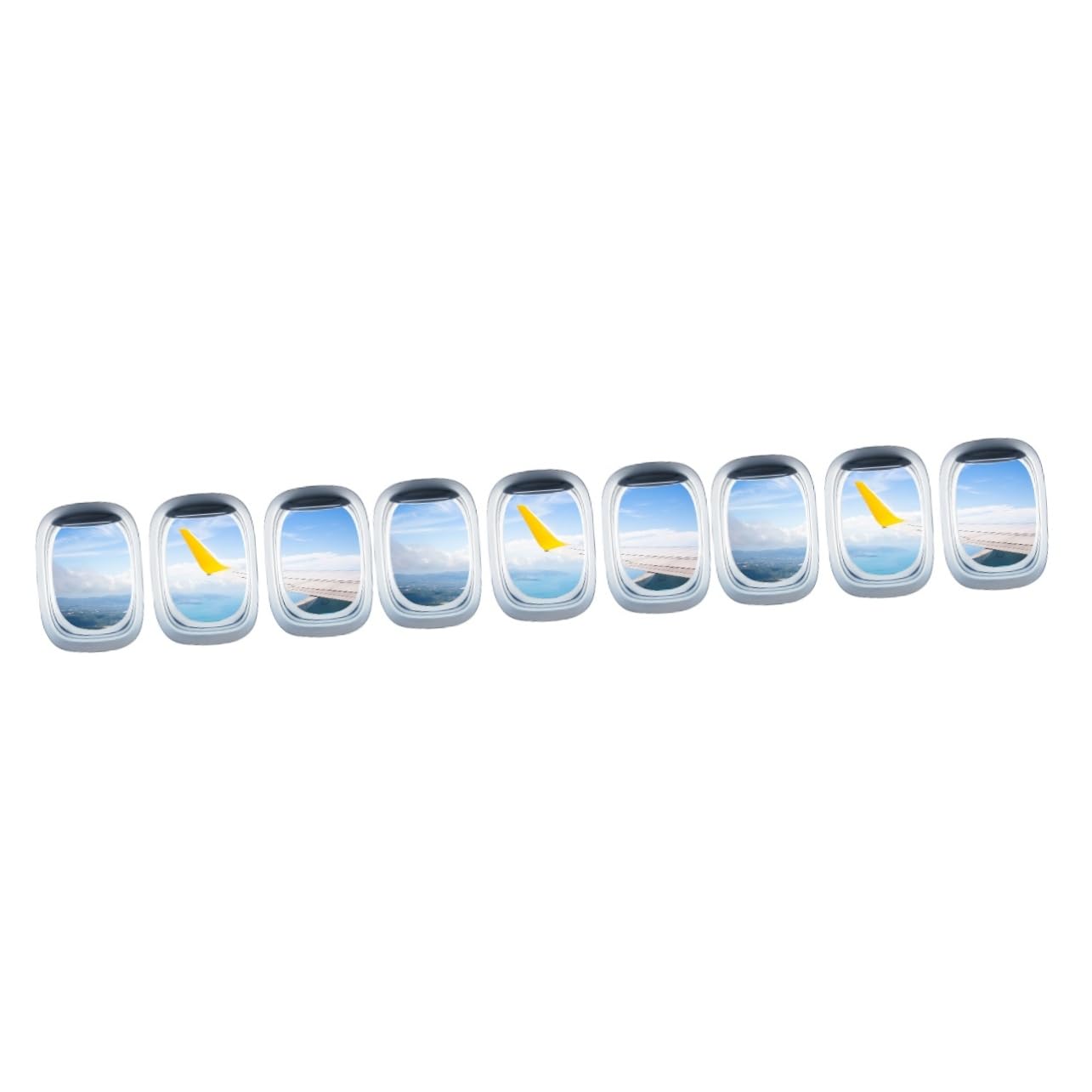 Autocollants 3d pour fenêtre Vaguelly ew031 pour décorer la chambre de vos enfants