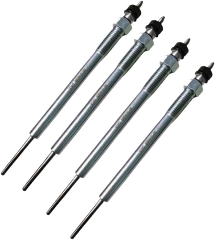4PCS 367104A000 36710-4A710 36710-4A100 36710-4A000 Compatible with Hyundai D4CB Engine 2.5CRDI Glow Plug