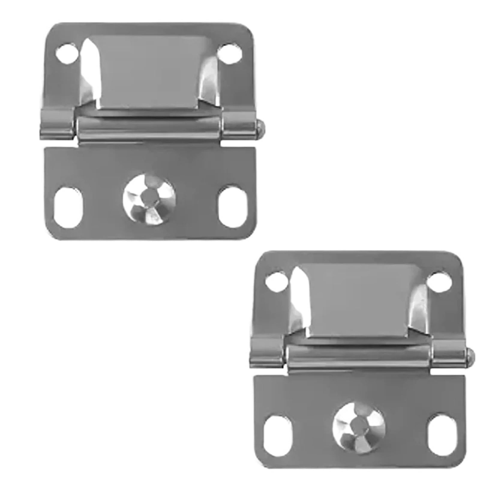 Kdhcvkz Black 2Pcs Stainless Steel Hinges