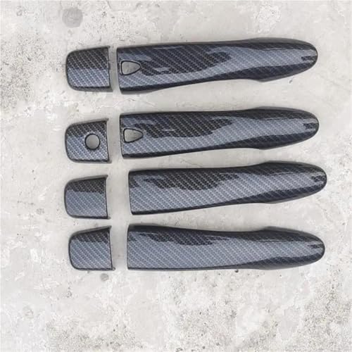 Cubre manetas Nissan Qashqai J11 para tapar arañazos de puertas con pegatinas ABS