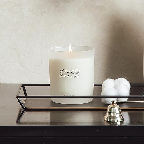 2 Pack Candles For Home Scented, 11.3 Oz Cotton Scented Candle, Stress Relief Aromatherapy Candles Gifts For Women, Last For 140 Hours, Soy Candles, Jar Candles For Meditation, Yoga, Bath, Spa #TOP5