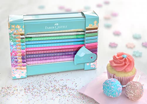 Set de 20 lápices de colores Faber-Castell Sparkle miniatura 6
