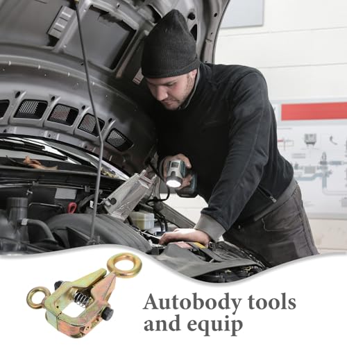 Pince de traction auto-serrante pour redresser un châssis auto