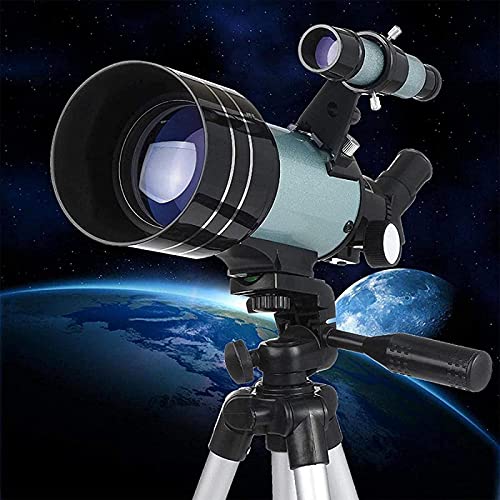 Monocular con Dos Oculares, Telescopio de Viaje 70mm con Trípode Ajustable miniatura 2