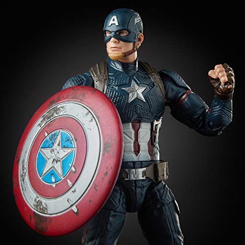 Marvel Legends Capitão América Worthy Avengers Endgame exclusivo Walmart
