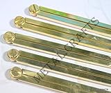 Mahira Nautical Divider Brass Compass Marine Engineering Straight Pattern Instrument Set 5 PC
