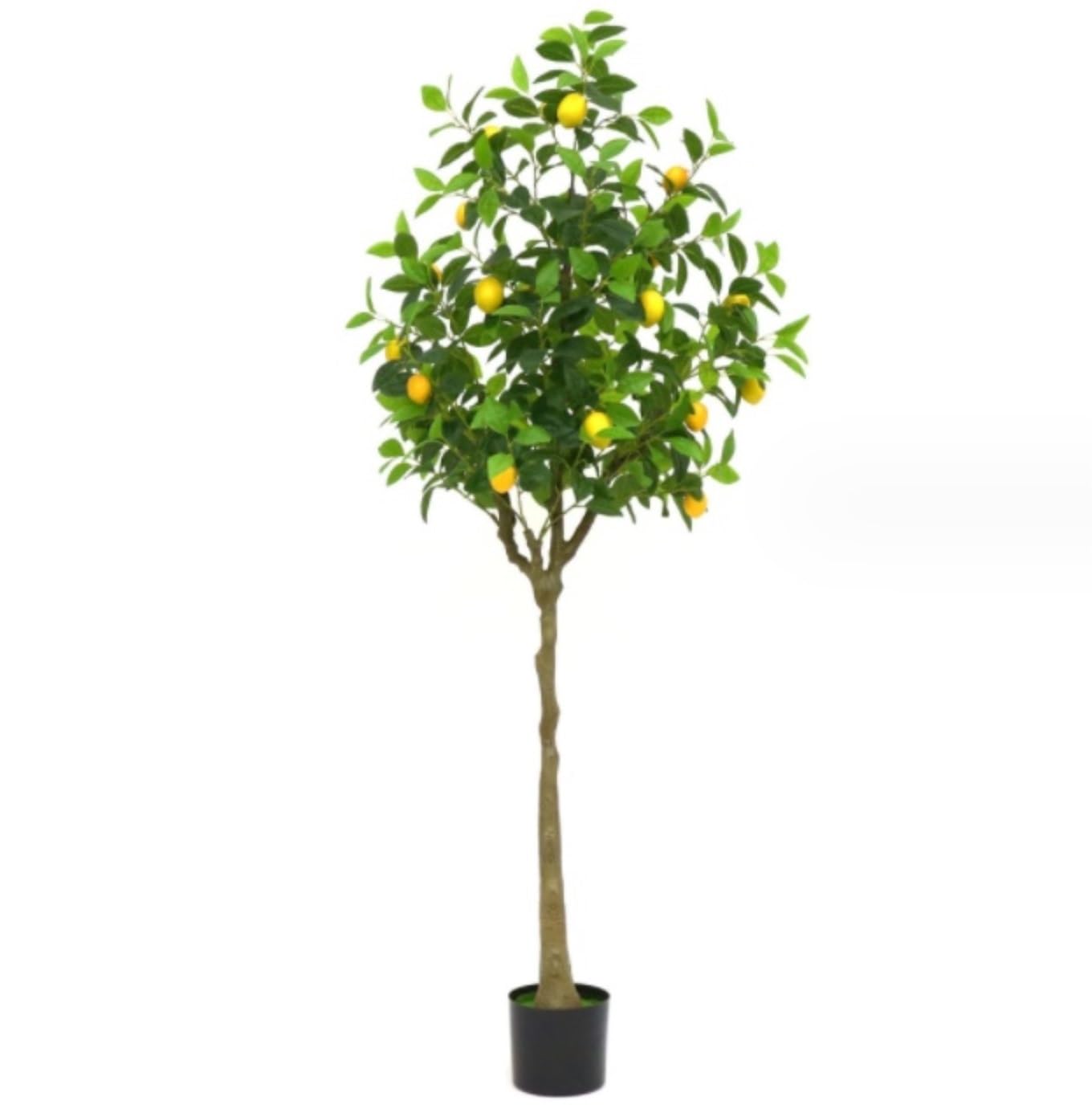 AYCDL Artificial Tree Plants Artificial Lemon Tree Faux Plants Indoor Outdoor Decor For Home Office Living Room Porch Decoration Artificial Tree,A-150cm,A-180cm