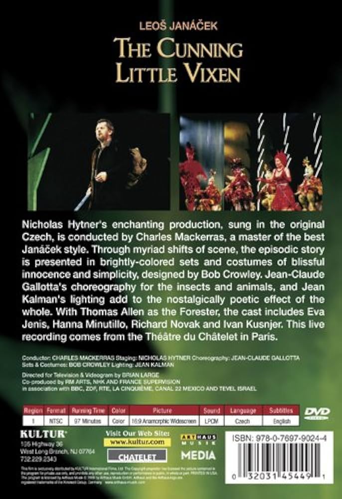 その他 Leos Janacek: The Cunning Little Vixen [Blu-ray] [Import] khxv5rg Amazon.co.jp | Leos Janacek: The Cunning Little Vixen [Blu