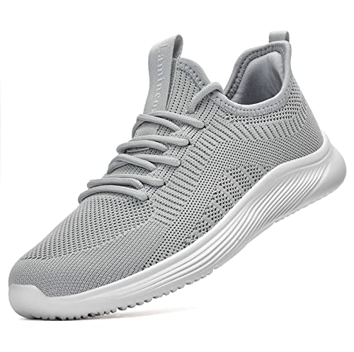 Image of Lamincoa Womens Slip On Walking Shoes Non Slip Casual Road Running Lightweight Mesh Fashion Sneakers for Gym Travel Workout