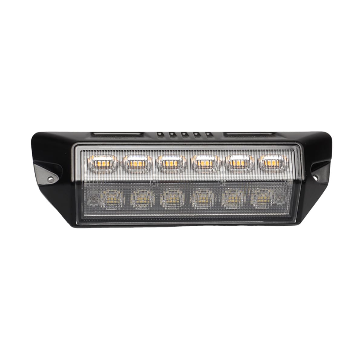 Multifunzione Luce Esterna Camper Led 12V Luci per Veranda Camper IP67 Impermeabile, 2 Colori di Luce - Bianca/Gialla (Guscio nero - Luce bianca/Luce gialla)