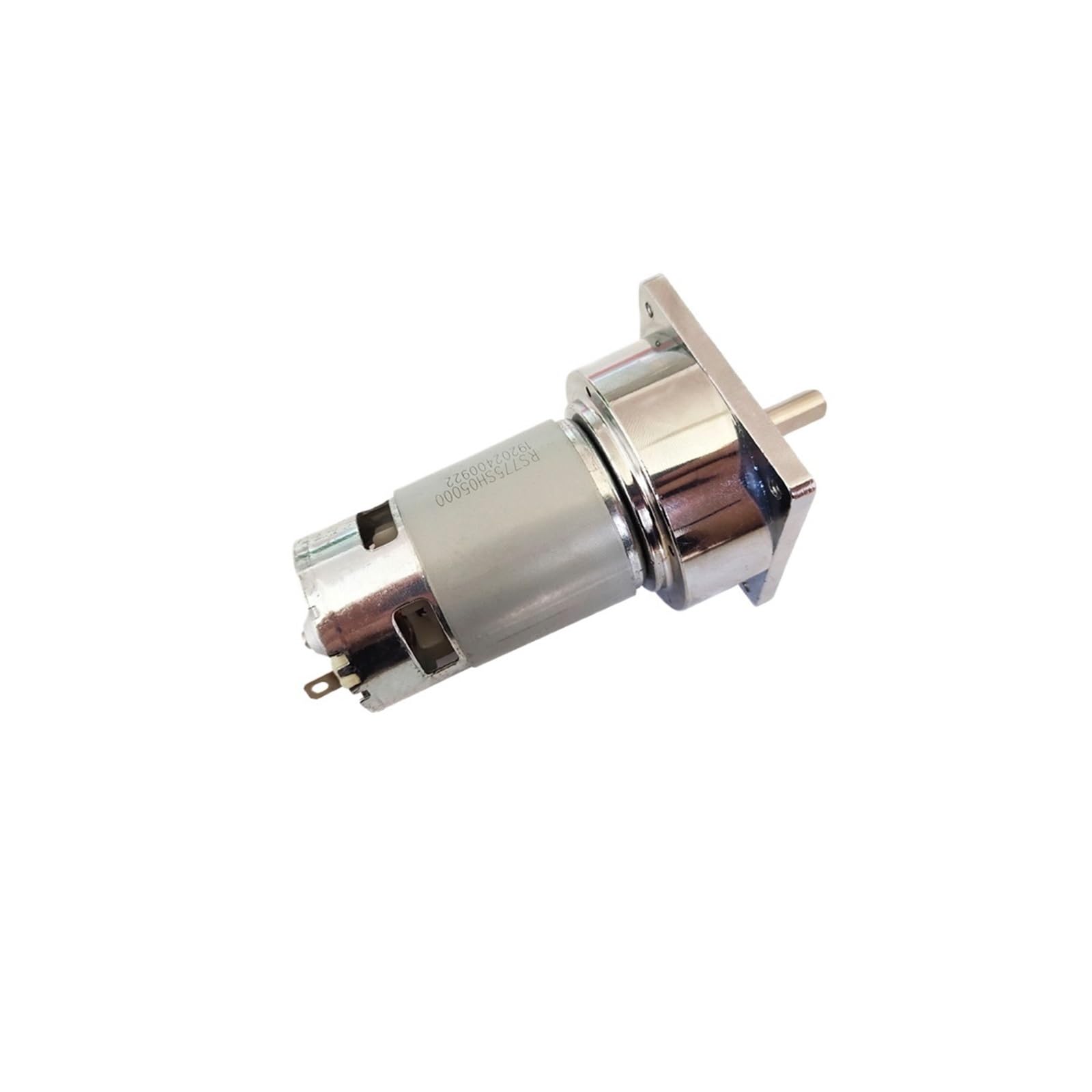Motorreductor de CC de 80 kg/cm, gran par, 5-500 rpm, 35 W, 775, 12 V, 24 V, minimáquina eléctrica, reductor for herramientas eléctricas, personalizado.(Package A,12V 5rpm)