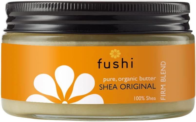 Fushi Organic Shea Butter 200g | Creamy, Handmade & 100% pure | Vitamins A, E & F | Unrefined, Fresh-Pressed For Skin Soothing, Natural Healing & Moisturising | Ethical & Vegan | Made in the UK Fushi Organic Shea Butter 200g | Creamy, Handmade & 100% pure | Vitamins A, E & F | Unrefined, Fresh-Pressed For Skin Soothing, Natural Healing & Moisturising | Ethical & Vegan | Made in the UK