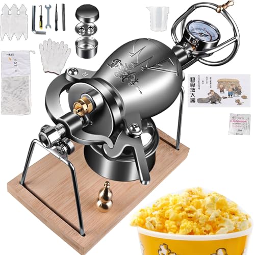 ✔️【Sapori multipli】Questa macchina per popcorn ad aria calda riscalda uniformemente i chicchi di mais per uno spuntino perfettamente scoppiato. Personalizza i tuoi popcorn aggiungendo una gamma di deliziosi condimenti tra cui burro, formaggio, zucchero, ketchup, formaggio, miele, cacao in polvere, sale e le tue spezie preferite. Prova diversi abbinamenti e scopri infinite possibilità culinarie!