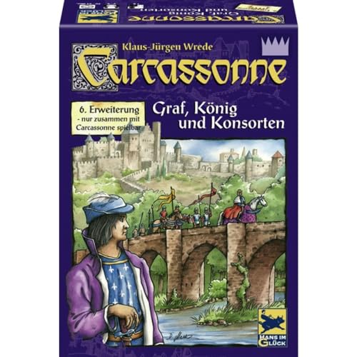 Carcassonne Erweiterungen von Schmidt Spiele und Hans im Glück