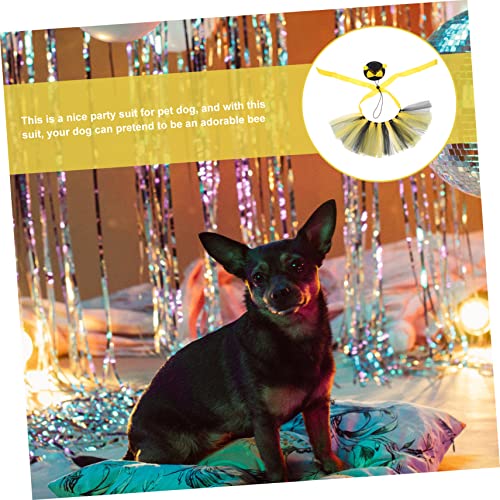 Disfraz de Abeja para Perros y Gatos POPETPOP 3 piezas miniatura 5