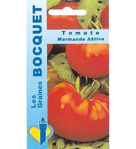 Sachet de graines de Tomate Marmande Hâtive VR (à Végétation Réduite) - 1 g - légume fruit - LES GRAINES BOCQUET Cover
