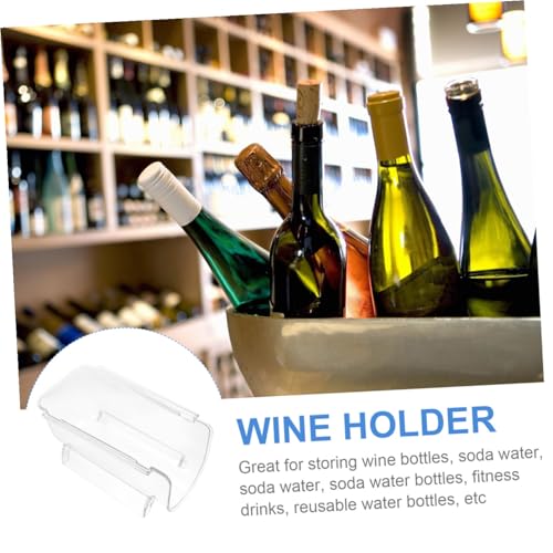 Estante organizador para botellas de vino 2 piezas miniatura 4