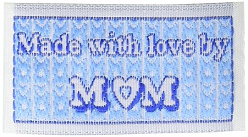 Blumenthal Lansing Blumenthal Iron-On Lovelabels 4/Pkg, Made with Love by Mom