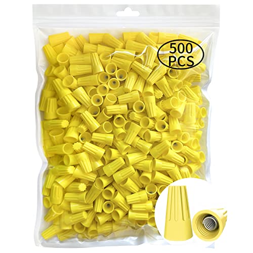 Connecteur de fil électrique isolé jaune 20-10 AWG contre les faux contacts