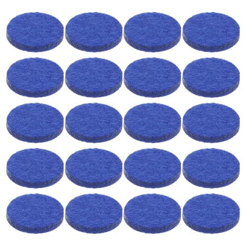 FRCOLOR 100 Unidades Almohadilla Redonda de Aromaterapia de Algodón Reutilizable, Absorbe Eficientemente Aceites Esenciales para Uso en Casa y Oficina