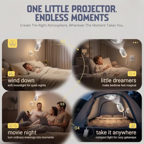 Buy 2-in-1 Galaxy Projector Night Light with 12 Slides - Image 5