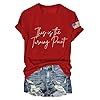 V-Neck Retro This is The Turning Point Print T-Shirt Women Turning Point USA Freedom America Flag Shirt