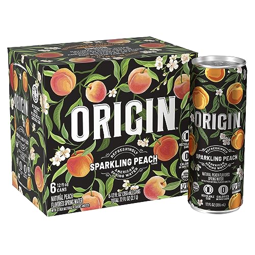 Origin Organic & Non-Gmo Peach Flavor Sparkling Water cover