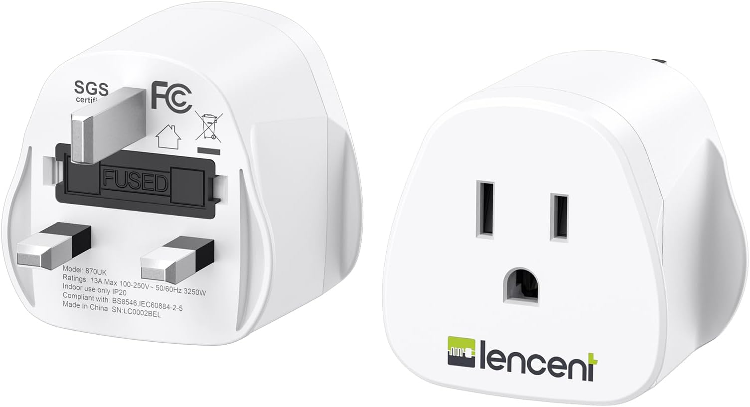 Travel Adapter-2 Pack