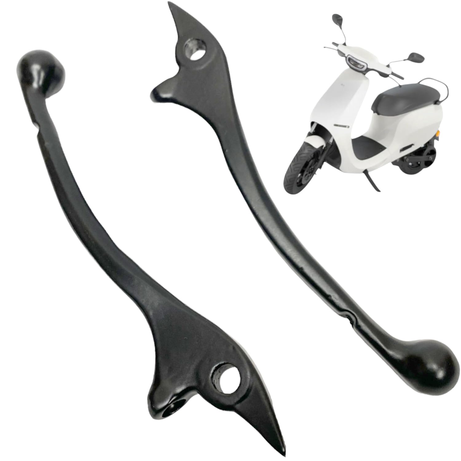 Dhe Best Handle Bar Handle Guard Brake Cluth Lever Chrome for Ola S1 and S1Pro-image-15