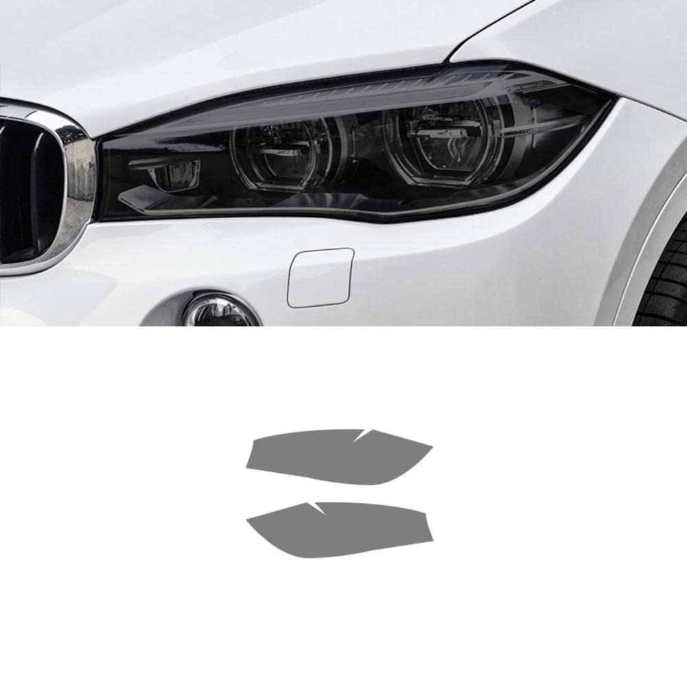 Car Headlight Protective Film Front Light Smoked TPU Sticker, For BMW F25 F26 F15 F16 G01 G02 G05 G06 G07 F48 F39 X M Accessories