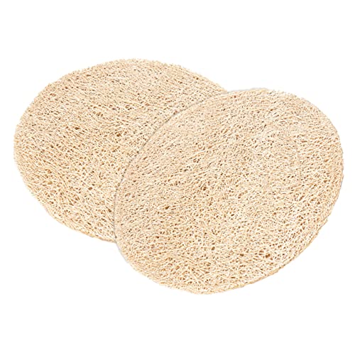 Alipis 6pcs Non- - Cup Mats Loofah for Tea and Drink Holders for All Cups Lightweight Cushions for Home and Kitchen Use
