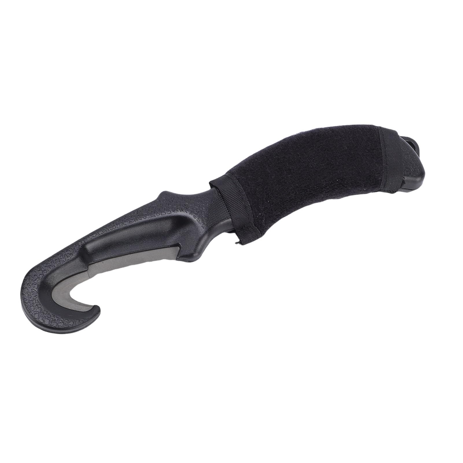 Coupe-Ligne de Plongée, Coupeur de Sauvetage de sécurité à Bord dentelé en Alliage Ti avec Pochette de Rangement, pour Accessoire de Plongée sous-Marine