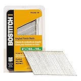 BOSTITCH FN1540 2-1/2-Inch by 15 Gauge by 33 to 35 Degree Angled Finish Nail (3,655 per Box)