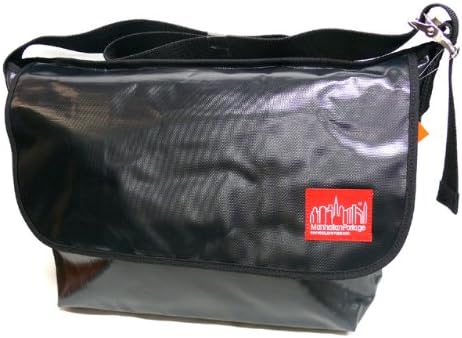 Amazon マンハッタンポーテージ Manhattan Portage Pvc ウォータープルーフ ヴィンテージメッセンジャーバッグ ブラック 1607vpw Manhattan Portage マンハッタンポーテージ メッセンジャーバッグ
