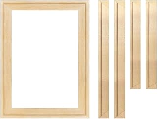 Marcos de madera de bricolaje de 60 x 90 pulgadas, 70 x 100 pulgadas, 40 x 50 pulgadas, 30 x 40 pulgadas, marco de madera para pintura de diamantes, marco de arte de pared (largo 40 cm, ancho 65 cm)