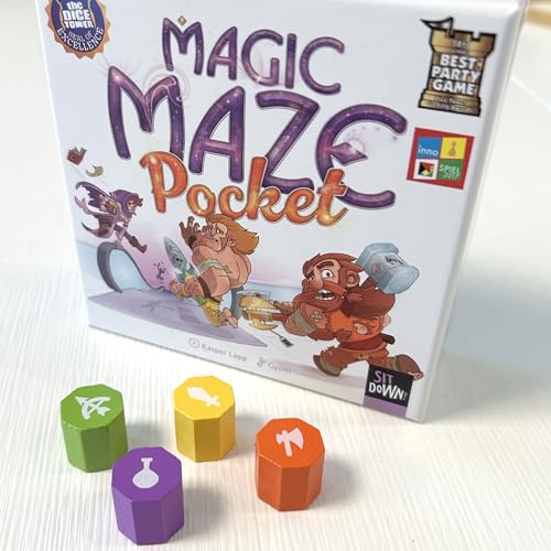 Magic Maze Pocket Juego de Mesa Cooperativo Rápido miniatura 5