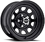 Vision 84 D Window 16x8 5x4.5' +0mm Gloss Black Wheel Rim 16' Inch