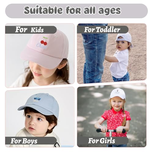Image of Personalized Baby Infant Baseball Cap Custom Boys Girls Embroidered Sun Hat Custom Trucker Hats for Toddler Kids