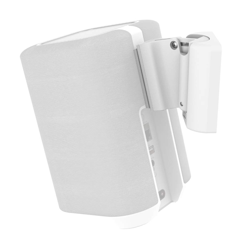 Cavus CMDH150W Support mural pivotant et inclinable pour haut-parleur intelligent Denon Home 150 - Facile à suspendre - Support inclus - Blanc