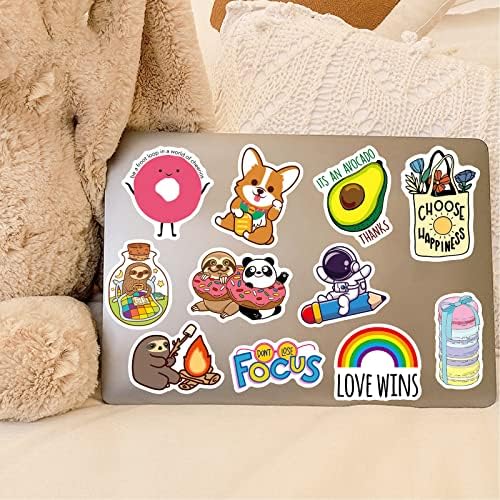 SYCARON 400 PCS Sticker Pack, Waterproof Mixed Stickers for Water Bottle - 2