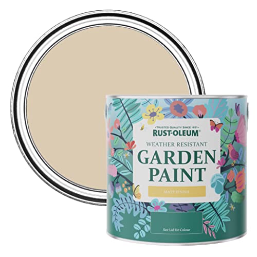 Rust-Oleum Beige Mould-Resistant Garden Paint In Matt Finish - Warm Clay 2.5L