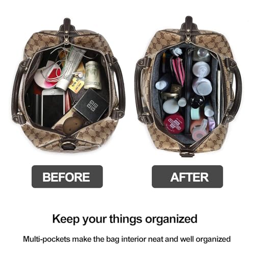 Image of Purse Organizer Insert, Handbag & Tote Organizer, Bag in Bag, Perfect for Speedy Neverfull and More