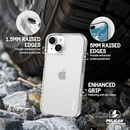 Pelican Ranger iPhone 15 Case - Protective Phone Case - Clear - image 4