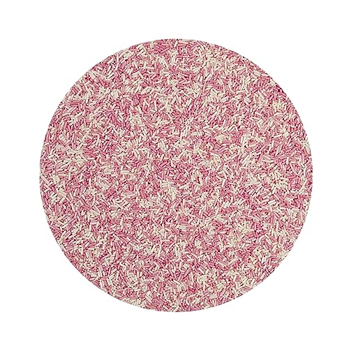 BrandNewCake® Virutas de Chocolate Rosa/Blanco 700g - Decoración para Tartas - Sprinkles - Toppings para Postres